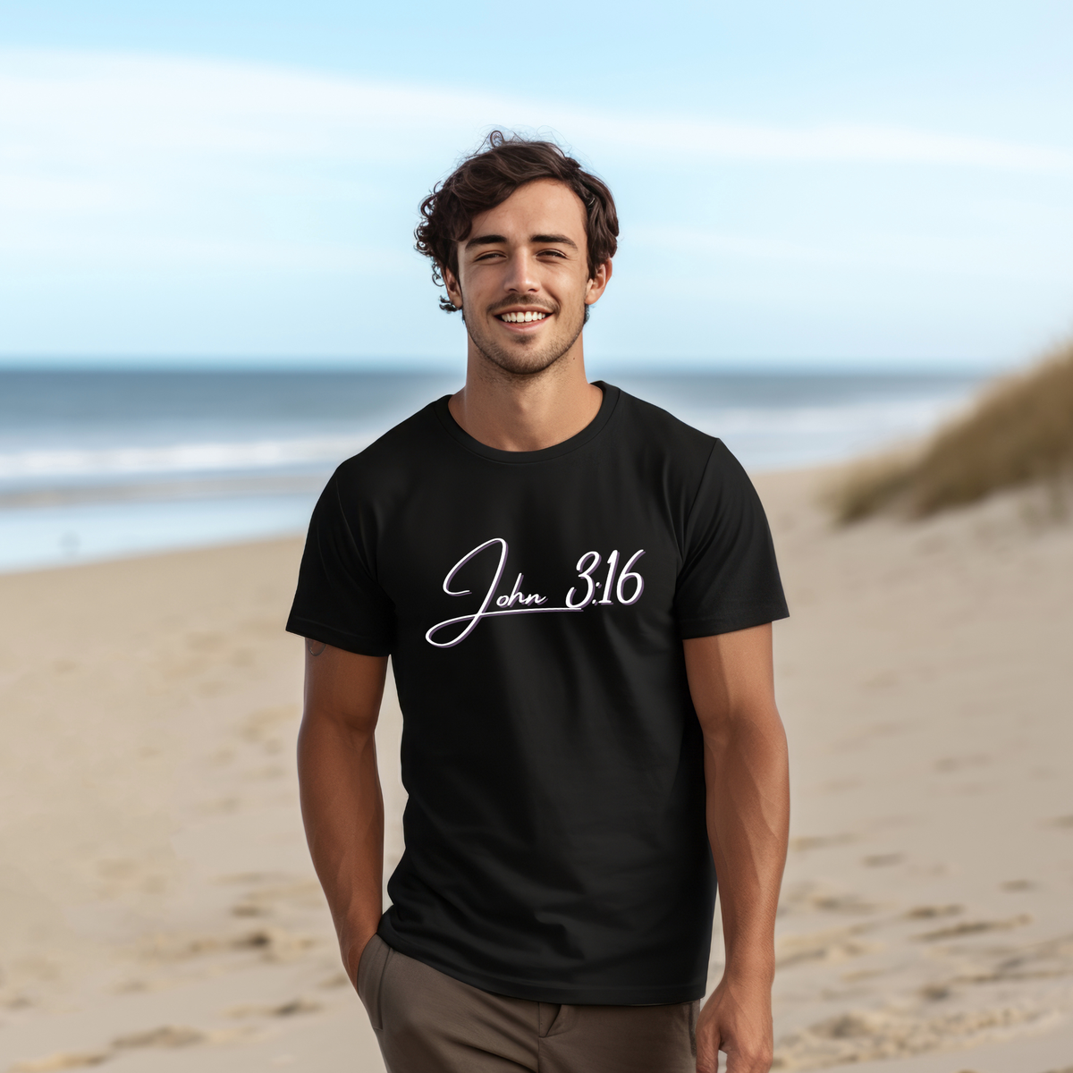 John 3:16 Tee | Christian Scripture Shirt