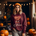 Fall for Jesus Sweatshirt | Unisex Christian Fall Wear