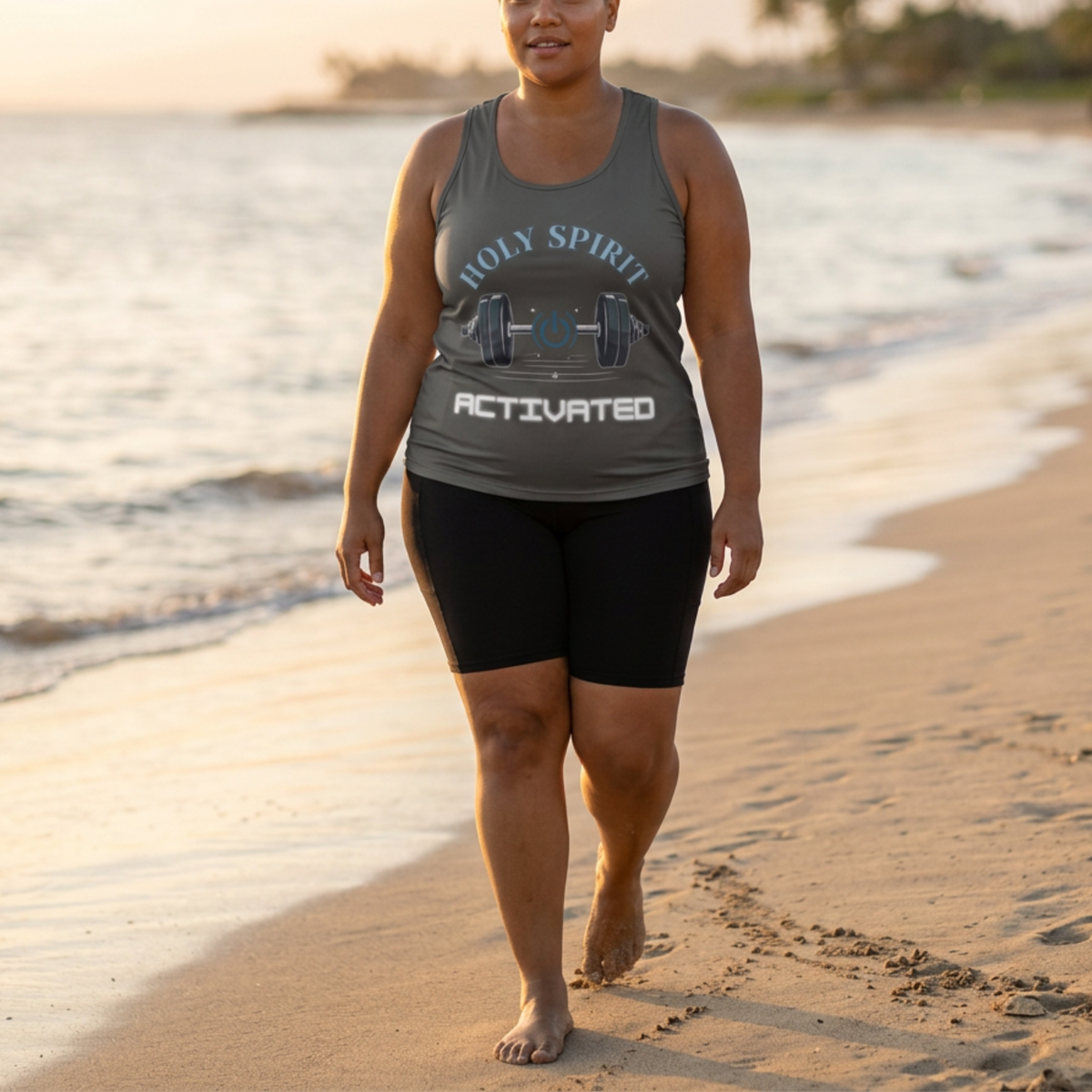 Holy Spirit Activated Tank Top | Unisex Christian Gym Tee