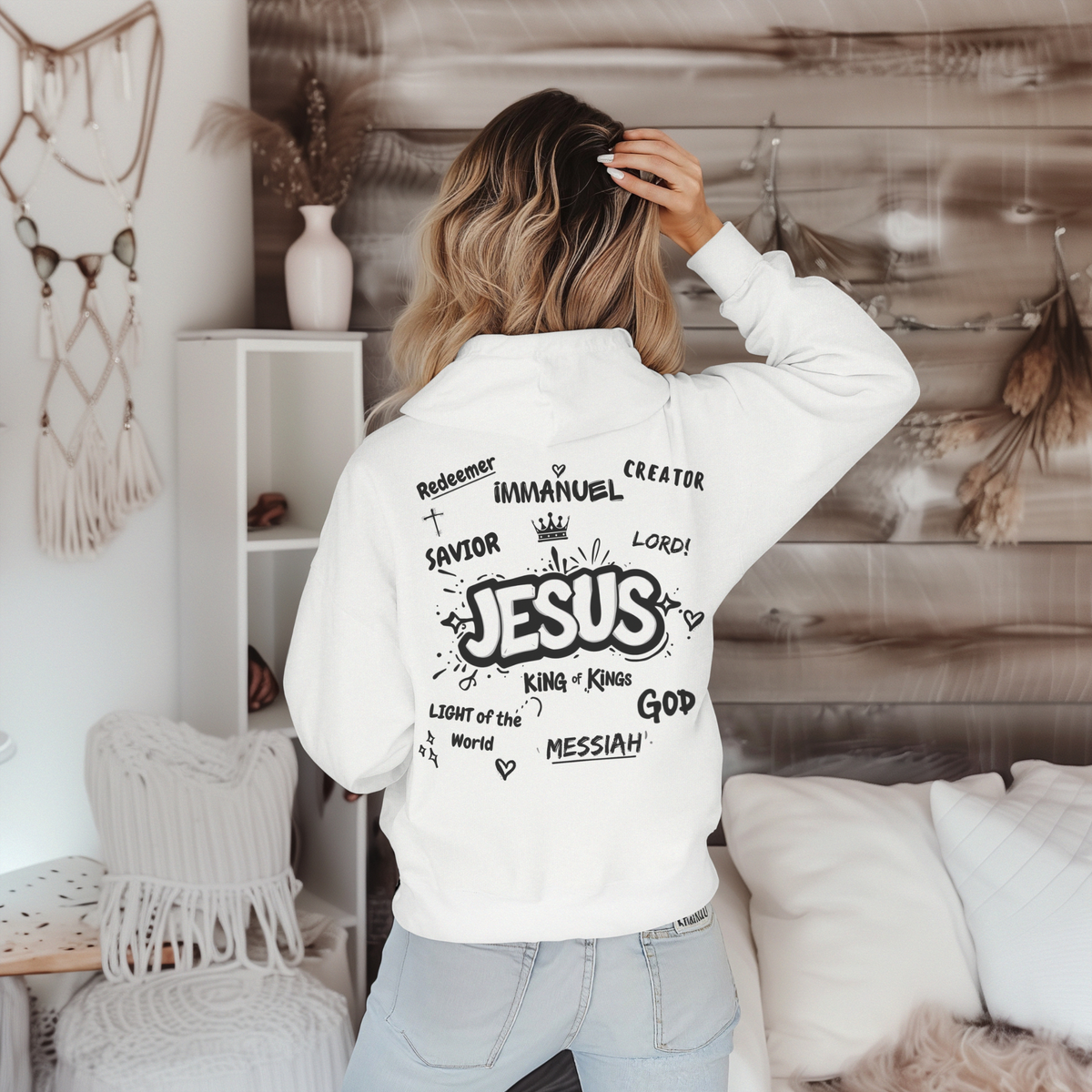 Lion of Judah Hoodie | Christian Jesus Name Hoodie