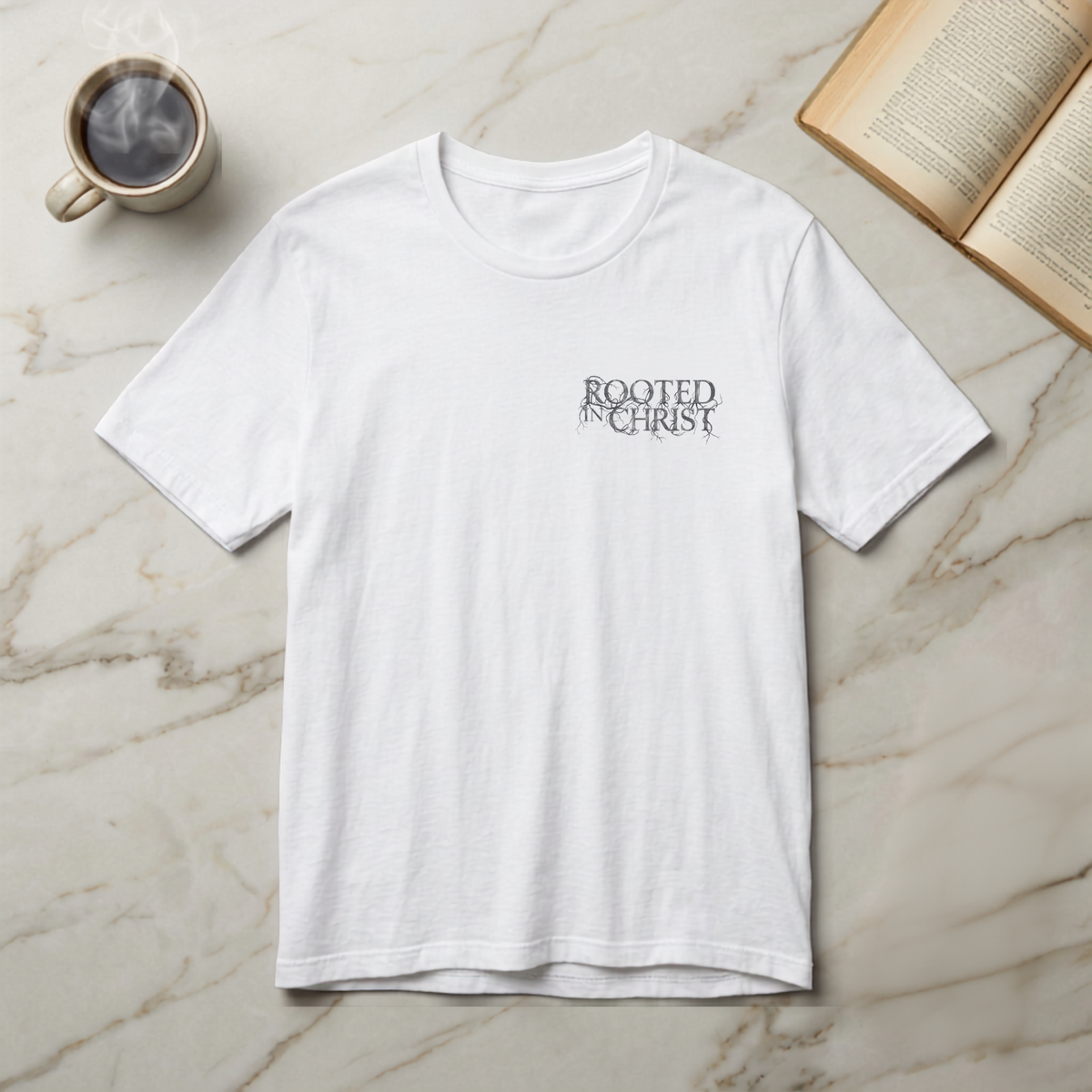 Rooted in Christ Tee | Bold Unisex Christian Shirt