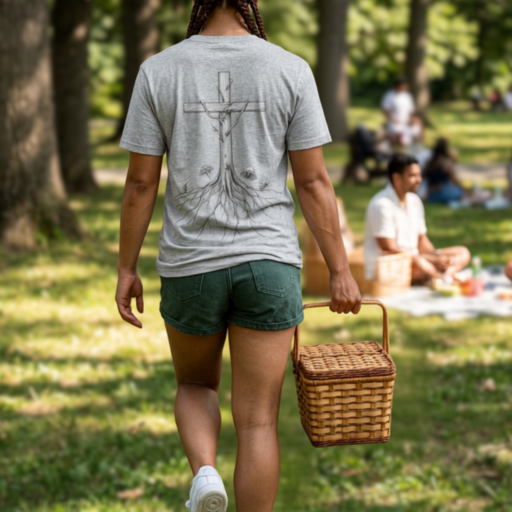 Rooted in Christ Tee | Bold Unisex Christian Shirt