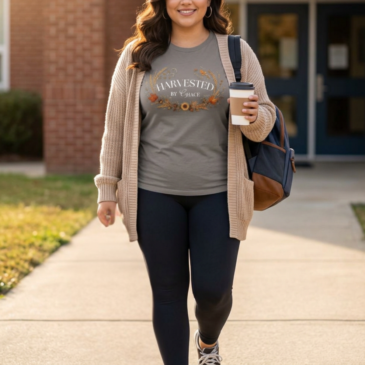 Harvested by Grace Tee | Christian Fall T-Shirt