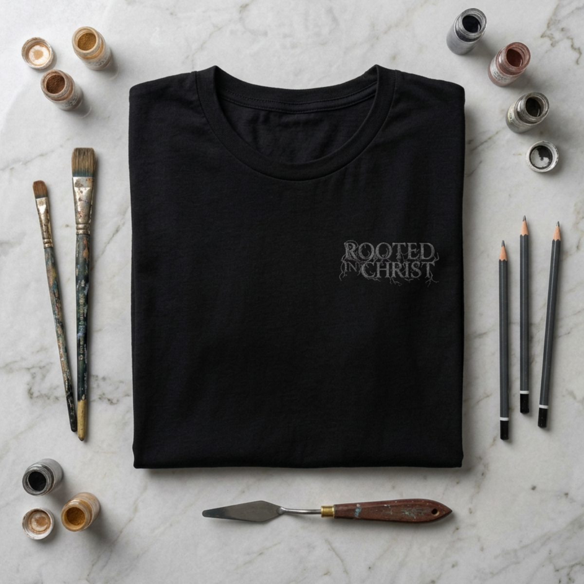 Rooted in Christ Tee | Bold Unisex Christian Shirt
