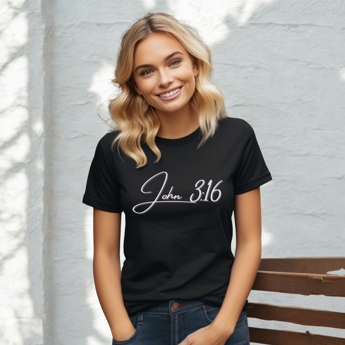 John 3:16 Tee | Christian Scripture Shirt