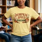 Pumpkin Spice Jesus Christ T-Shirt | Christian Fall Faith Tee