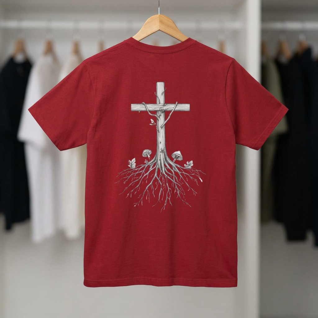 Rooted in Christ Tee | Bold Unisex Christian Shirt