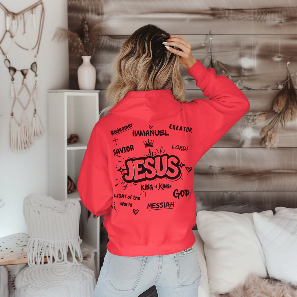 Lion of Judah Hoodie | Christian Jesus Name Hoodie