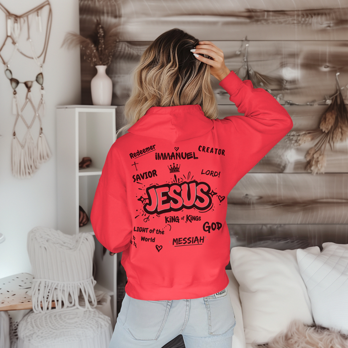 Lion of Judah Hoodie | Christian Jesus Name Hoodie