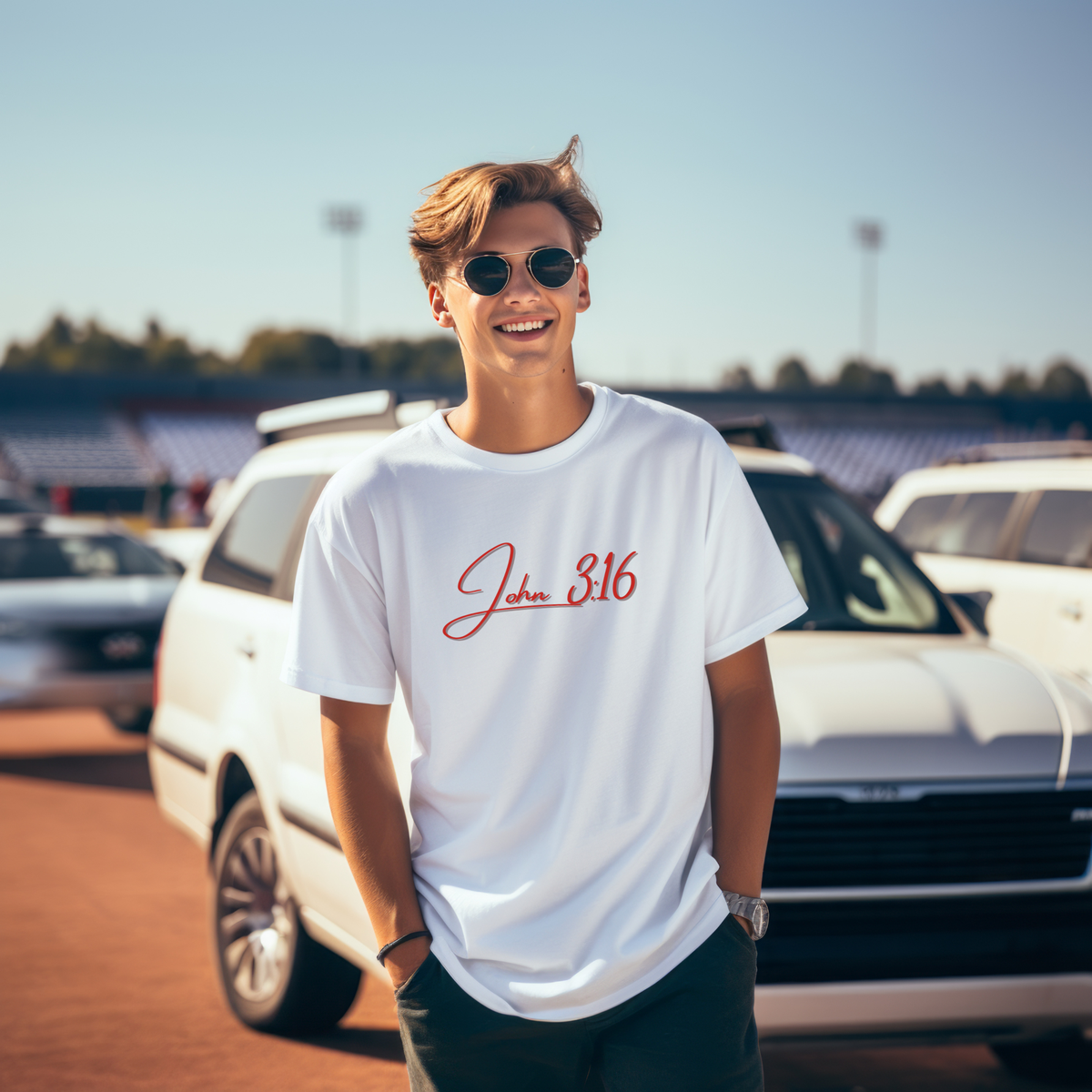 John 3:16 Tee | Christian Scripture Shirt