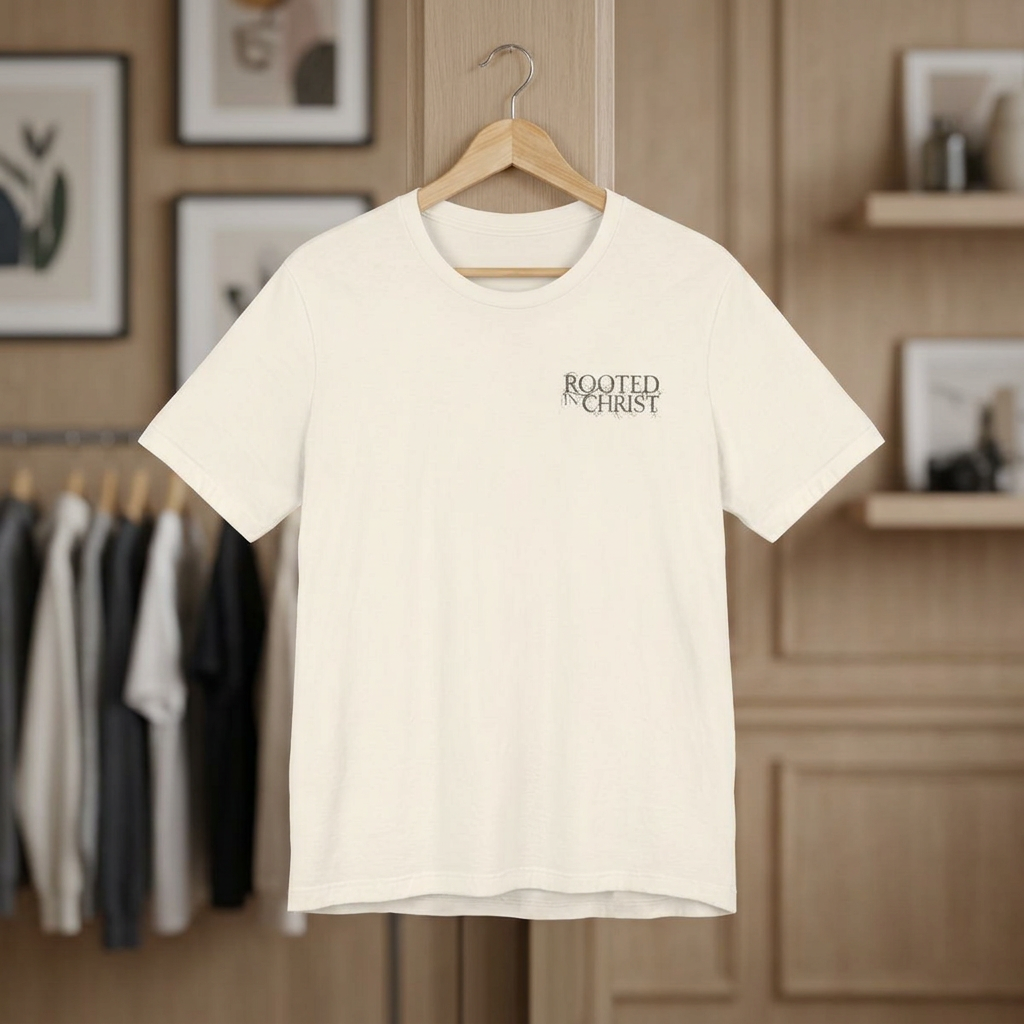 Rooted in Christ Tee | Bold Unisex Christian Shirt