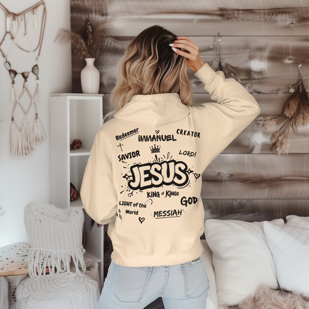 Lion of Judah Hoodie | Christian Jesus Name Hoodie