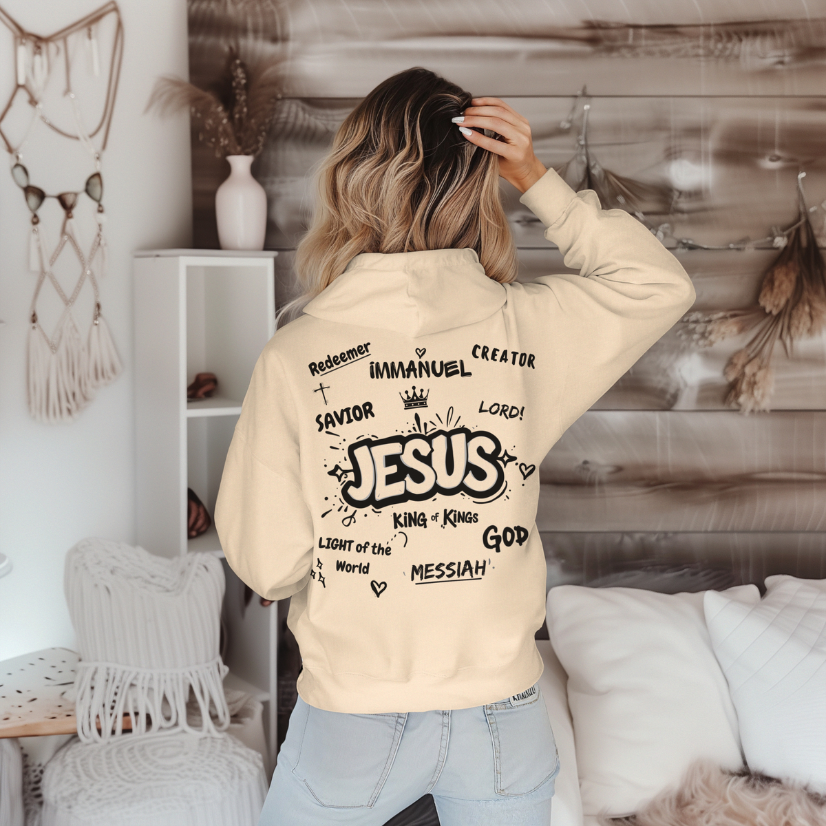 Lion of Judah Hoodie | Christian Jesus Name Hoodie