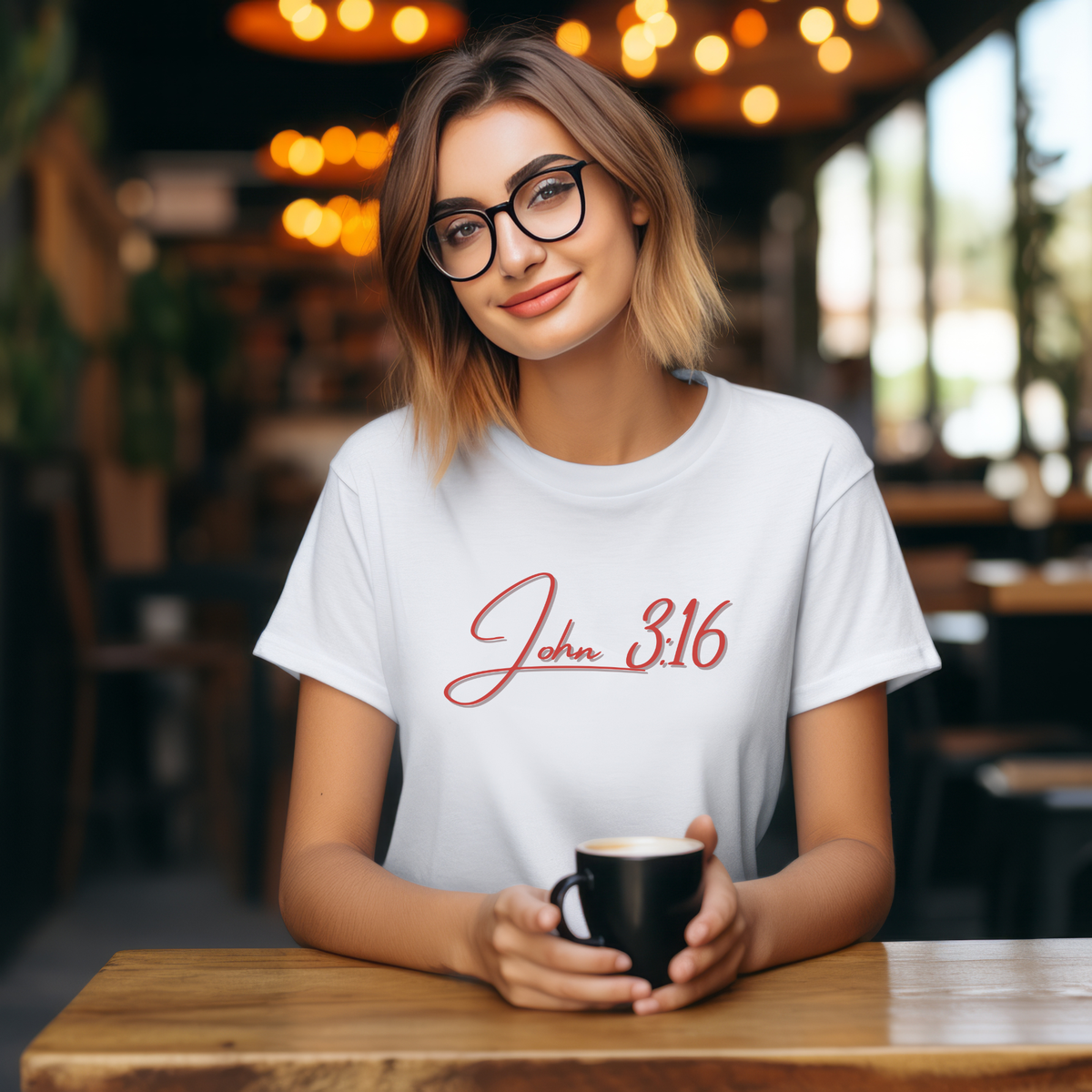 John 3:16 Tee | Christian Scripture Shirt