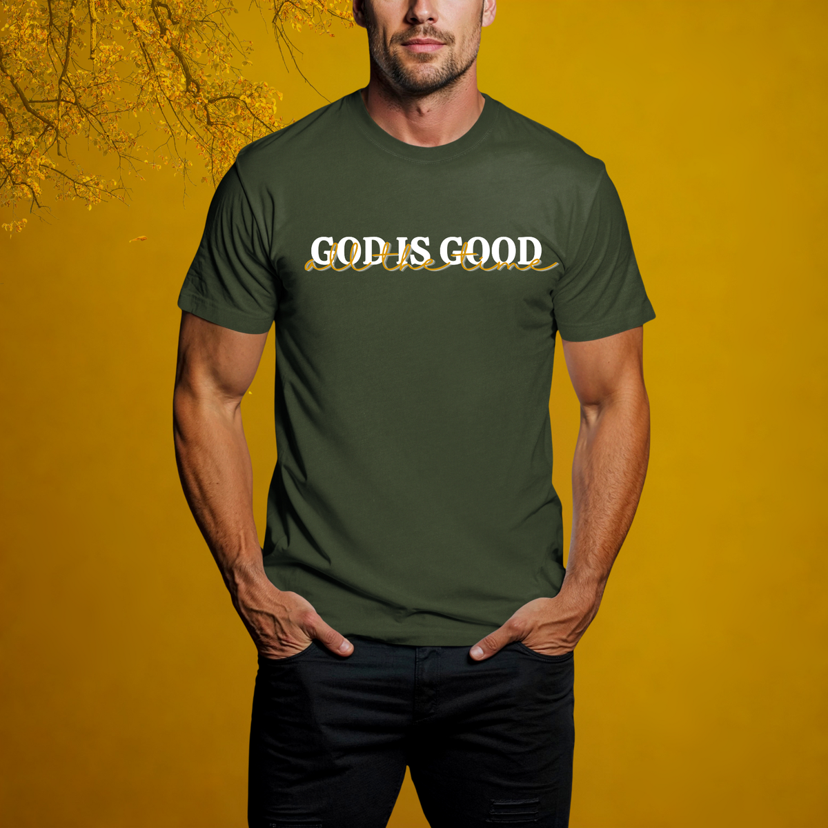 God Is Good All The Time Tee | Christian T-Shirt