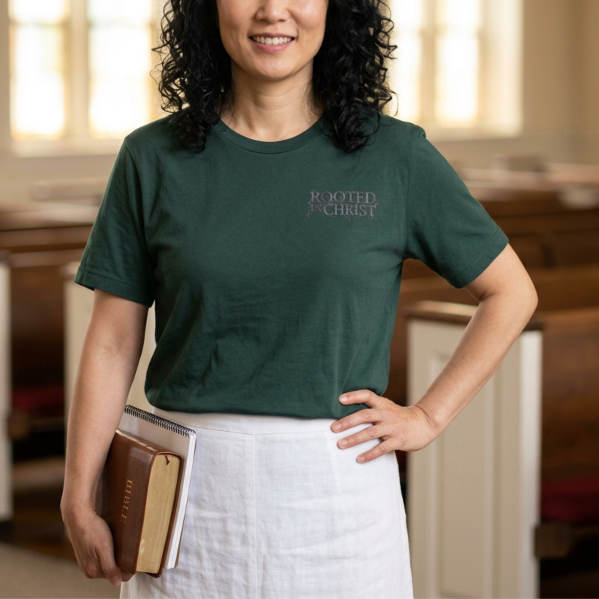 Rooted in Christ Tee | Bold Unisex Christian Shirt