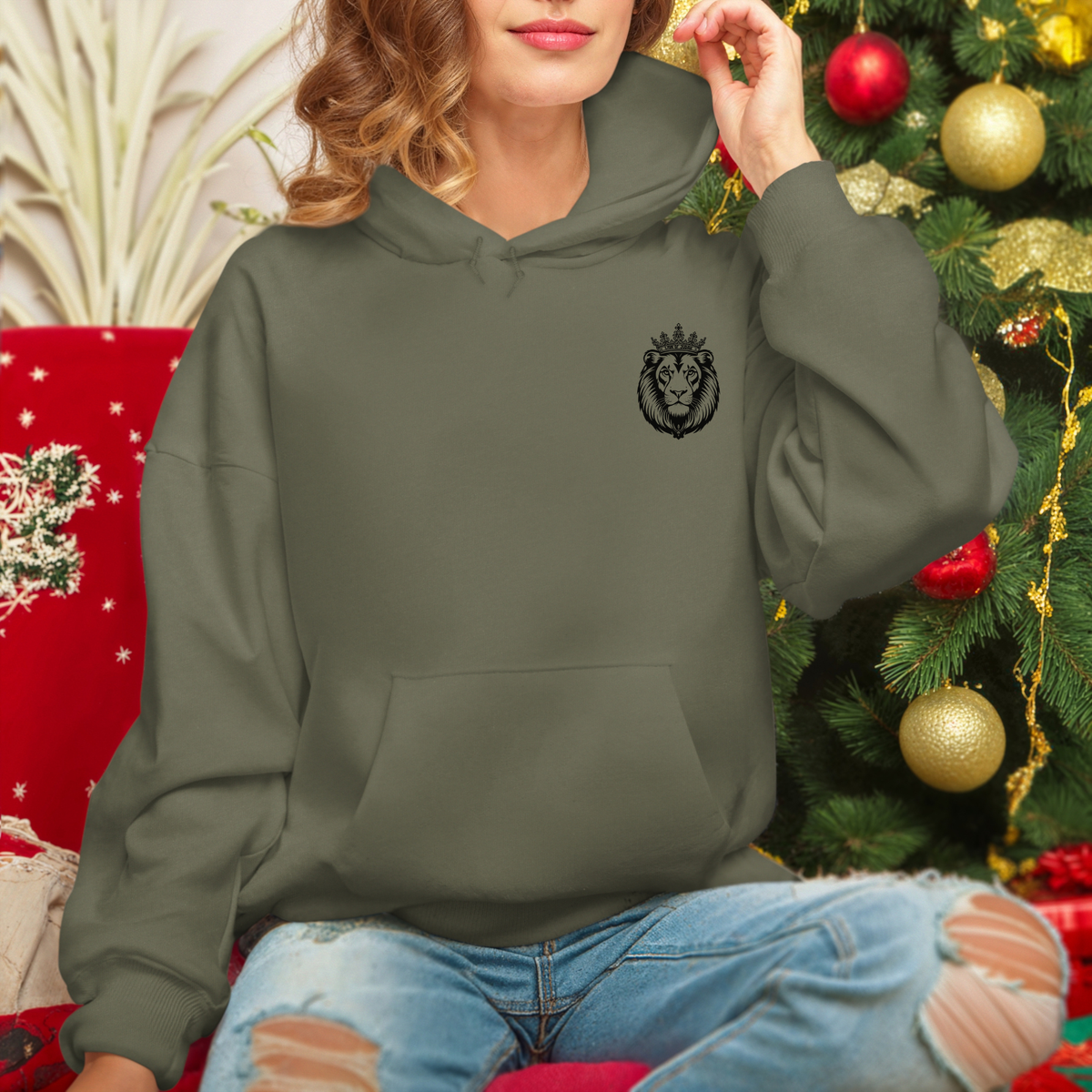 Lion of Judah Hoodie | Christian Jesus Name Hoodie