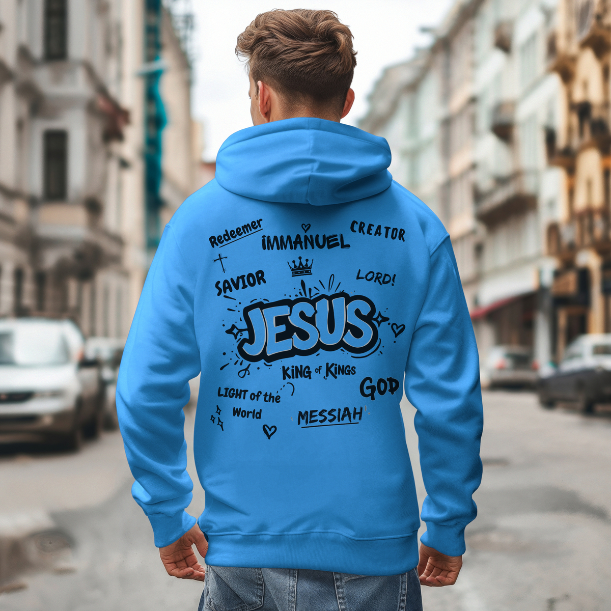 Lion of Judah Hoodie | Christian Jesus Name Hoodie