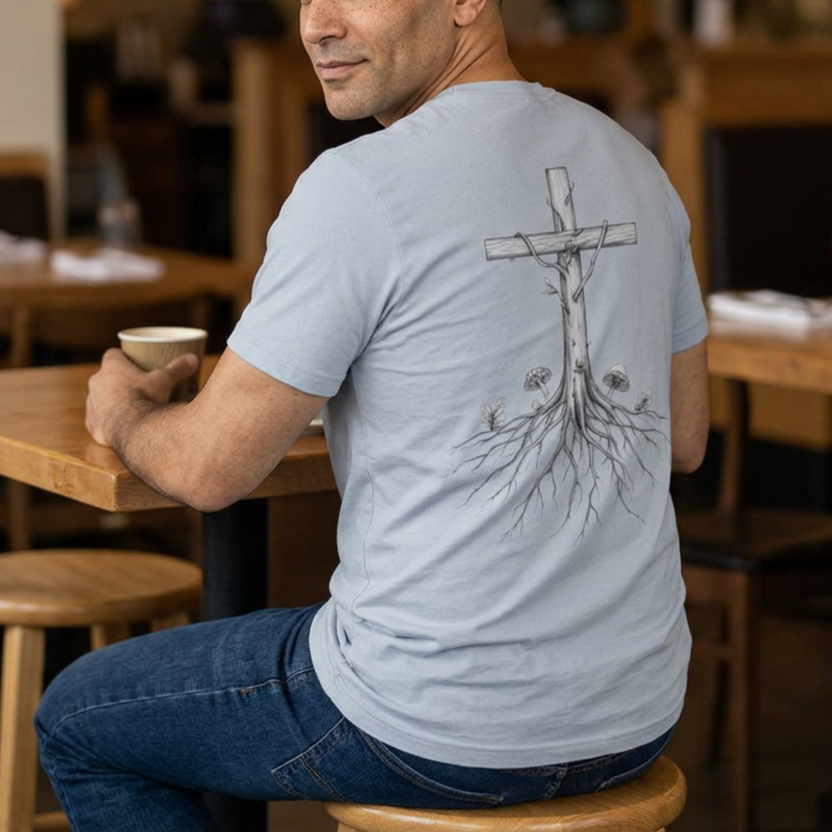 Rooted in Christ Tee | Bold Unisex Christian Shirt
