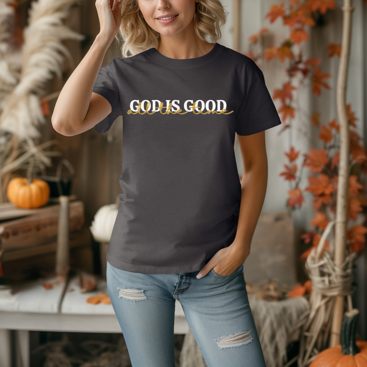 God Is Good All The Time Tee | Christian T-Shirt