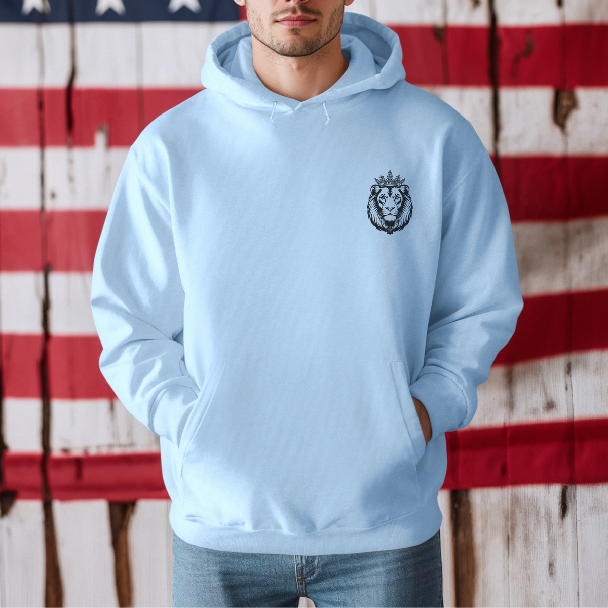 Lion of Judah Hoodie | Christian Jesus Name Hoodie