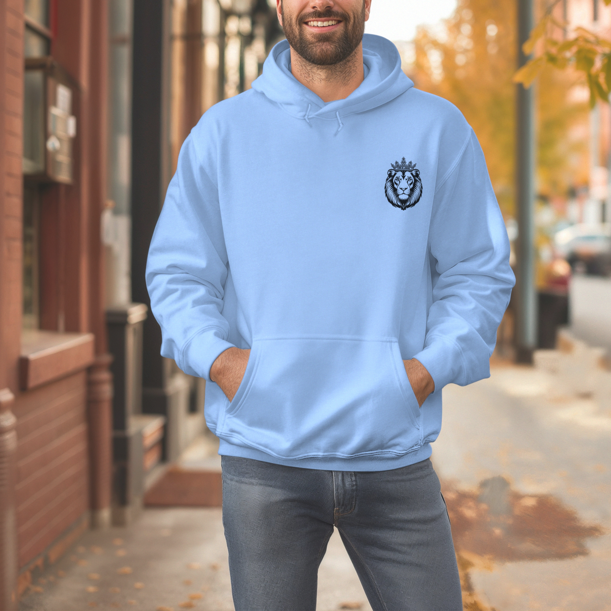 Lion of Judah Hoodie | Christian Jesus Name Hoodie