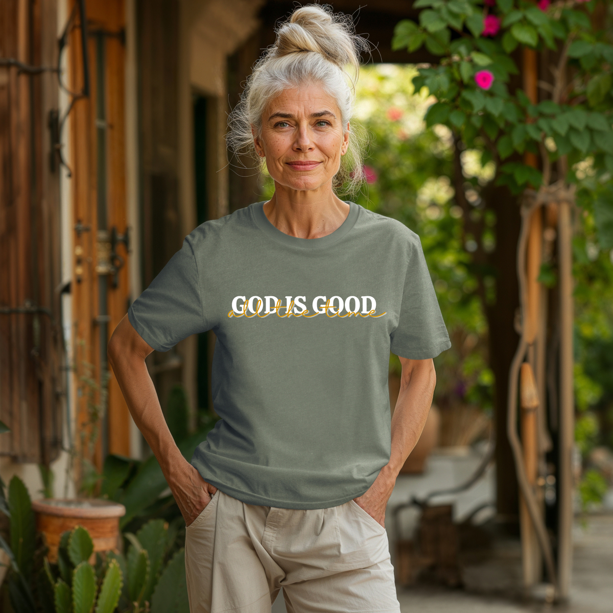 God Is Good All The Time Tee | Christian T-Shirt