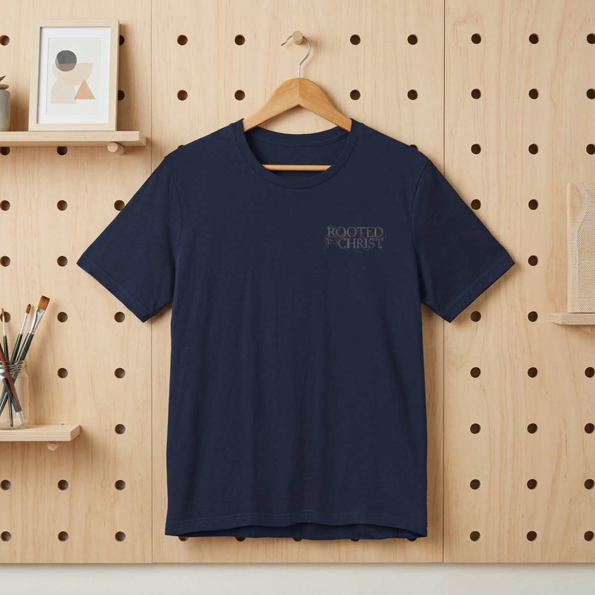 Rooted in Christ Tee | Bold Unisex Christian Shirt