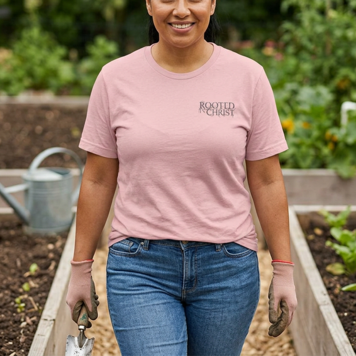 Rooted in Christ Tee | Bold Unisex Christian Shirt