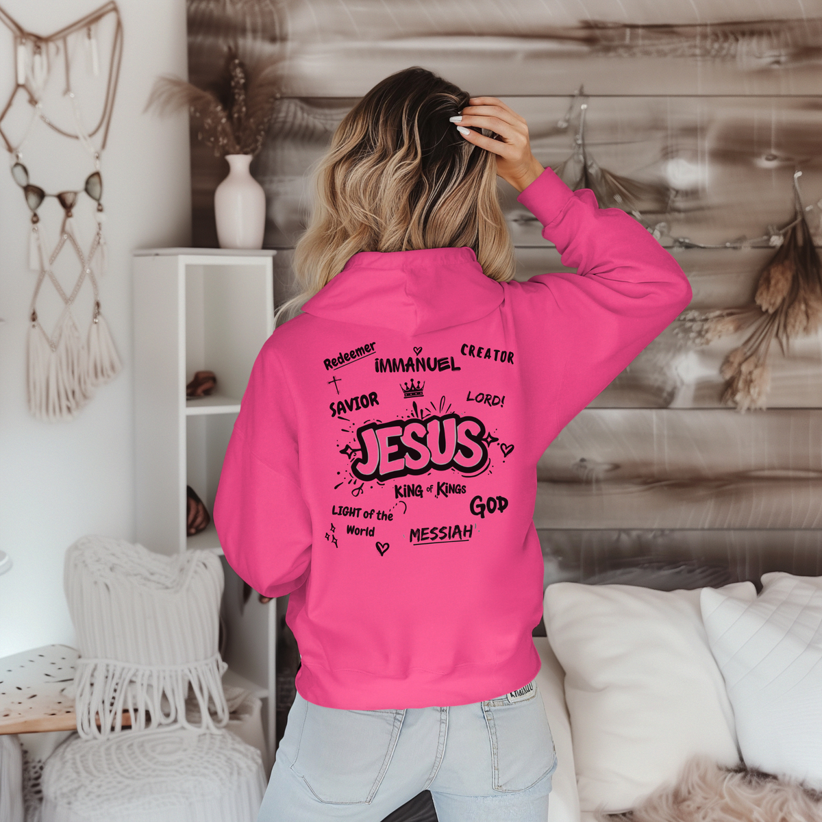 Lion of Judah Hoodie | Christian Jesus Name Hoodie