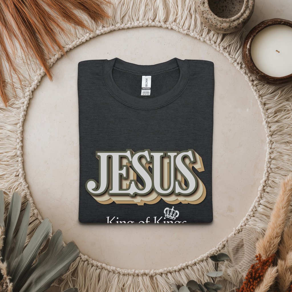 King of Kings Sweatshirt | Christian Fall Sweatshirt