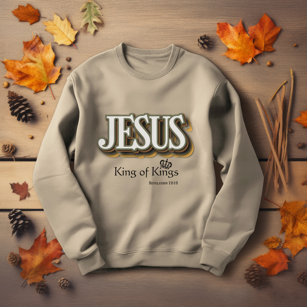 King of Kings Sweatshirt | Christian Fall Sweatshirt