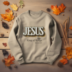 King of Kings Sweatshirt | Christian Fall Sweatshirt