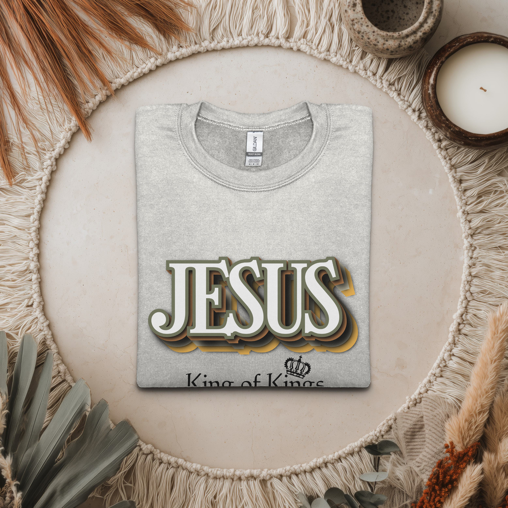 King of Kings Sweatshirt | Christian Fall Sweatshirt