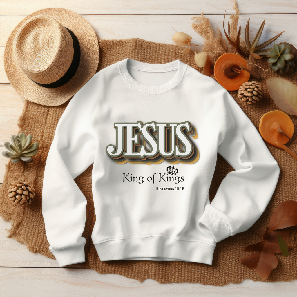 King of Kings Sweatshirt | Christian Fall Sweatshirt