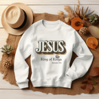 King of Kings Sweatshirt | Christian Fall Sweatshirt