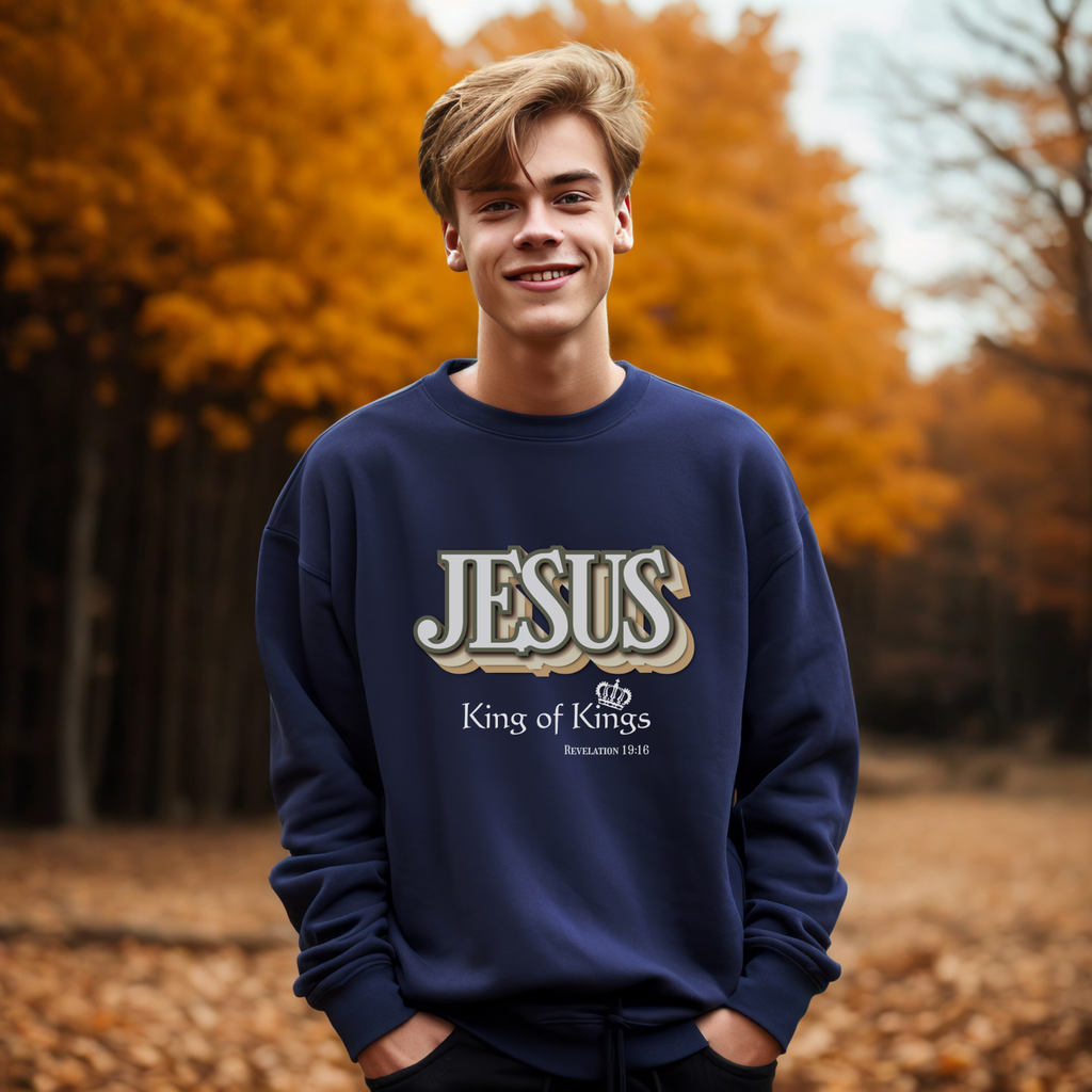 King of Kings Sweatshirt | Christian Fall Sweatshirt