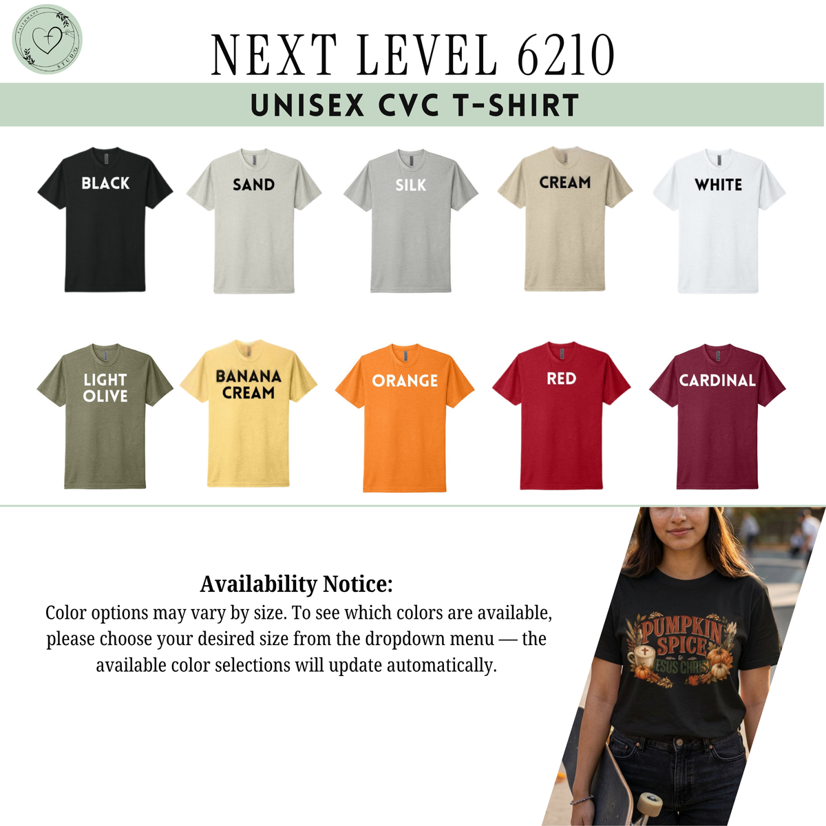 Pumpkin Spice Jesus Christ T-Shirt | Christian Fall Faith Tee