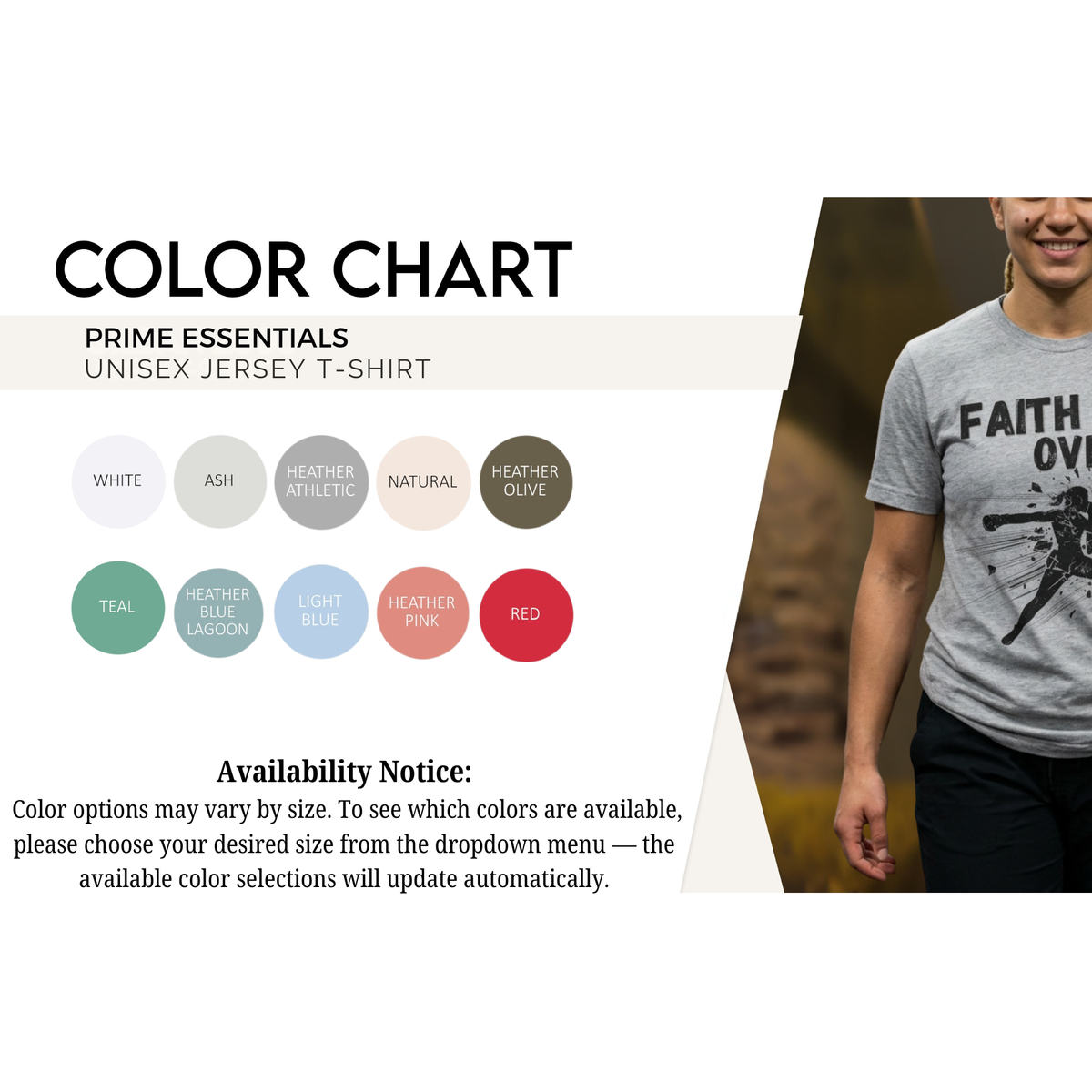 Faith Over Fear Tee | Christian Kickboxing Shirt